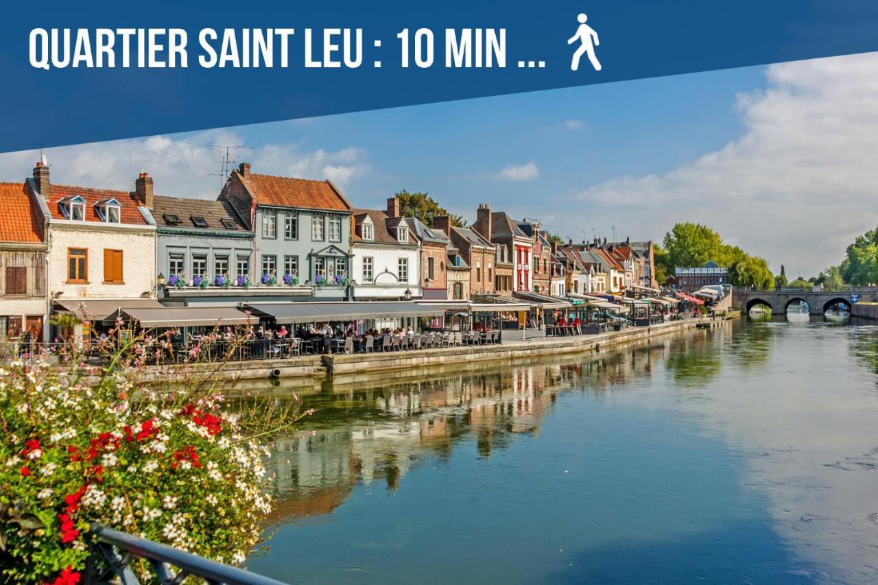 Downtown Loft - Centre Ville - Wifi - Netflix Amiens Kültér fotó