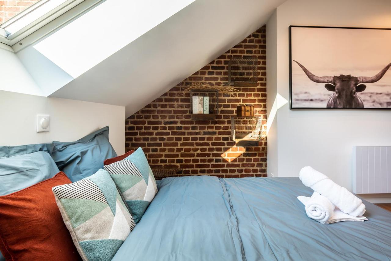 Downtown Loft - Centre Ville - Wifi - Netflix Amiens Kültér fotó