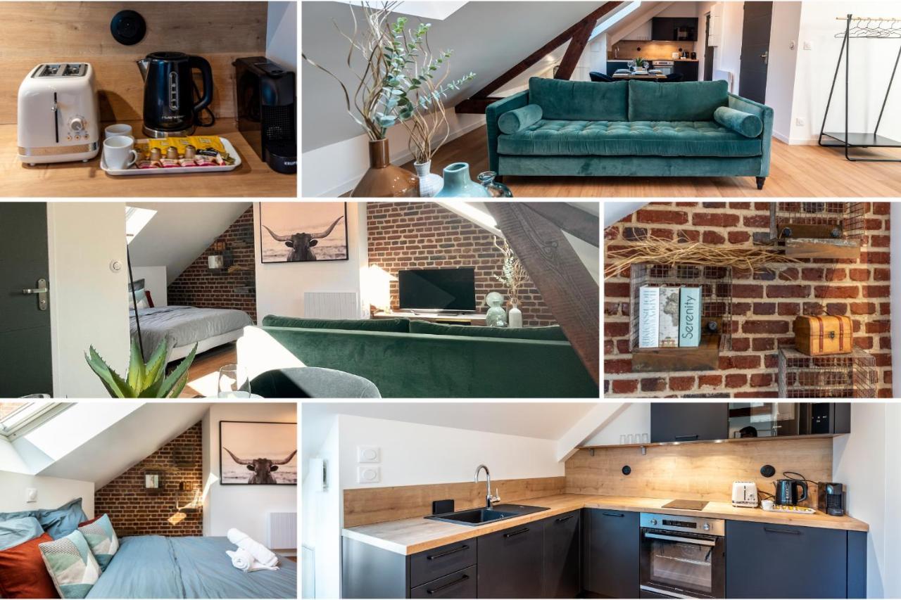 Downtown Loft - Centre Ville - Wifi - Netflix Amiens Kültér fotó
