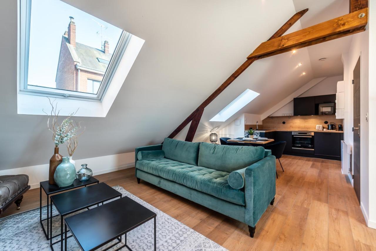 Downtown Loft - Centre Ville - Wifi - Netflix Amiens Kültér fotó
