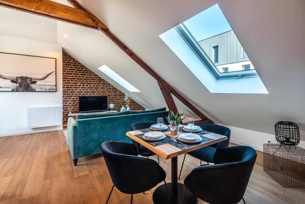 Downtown Loft - Centre Ville - Wifi - Netflix Amiens Kültér fotó